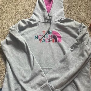 The North Face sweatshirt